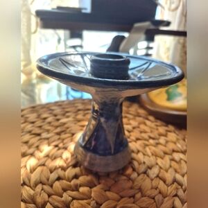 Vintage Pottery Candle Stick